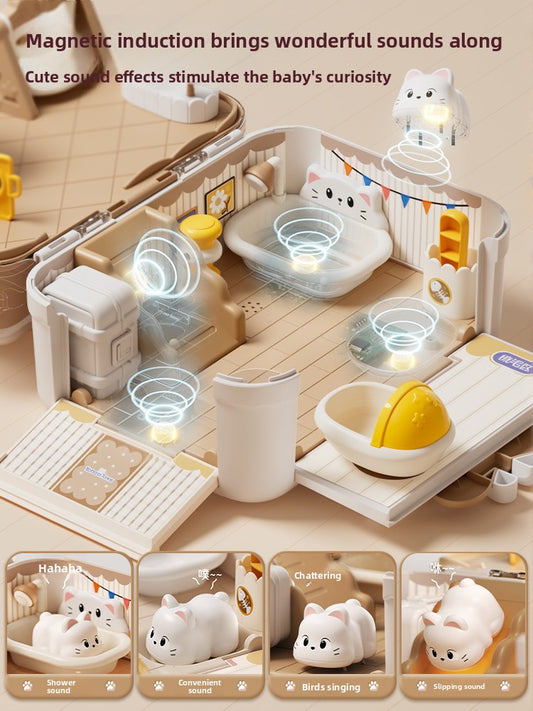 Kittens Pet House With Functioning Lights