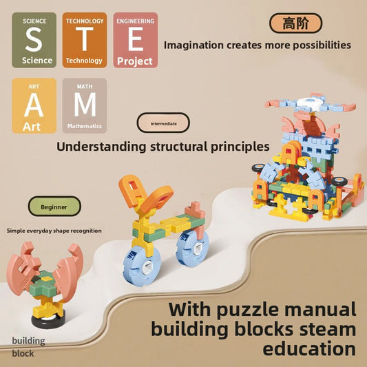 Children's Soft Educational Building Blocks