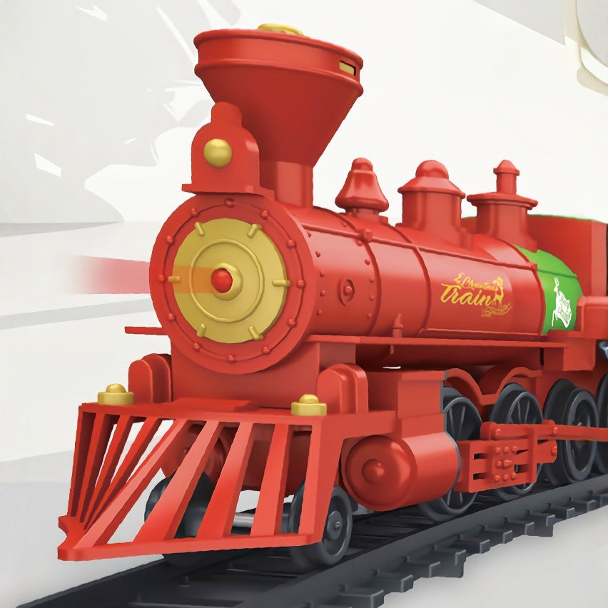 Electric Retro Track Train Toy