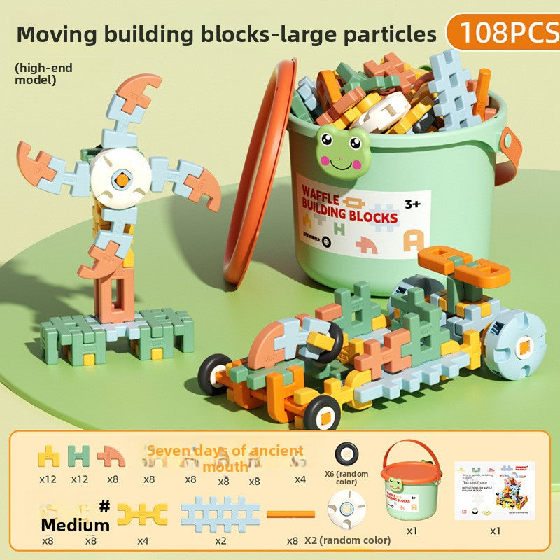 Children's Soft Educational Building Blocks
