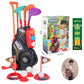 Children's Golf Toy Set with Portable Backpack