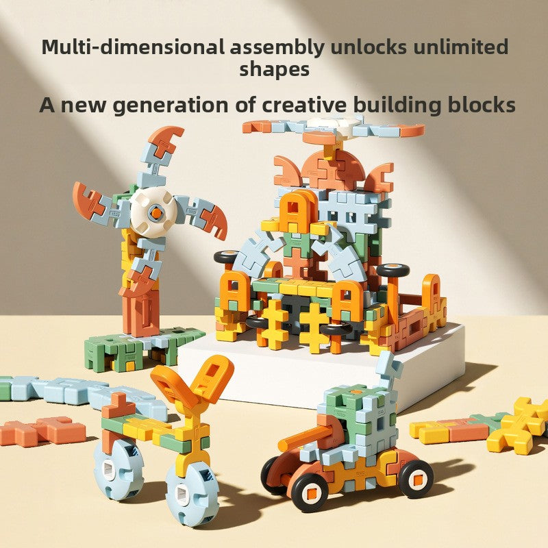 Children's Soft Educational Building Blocks