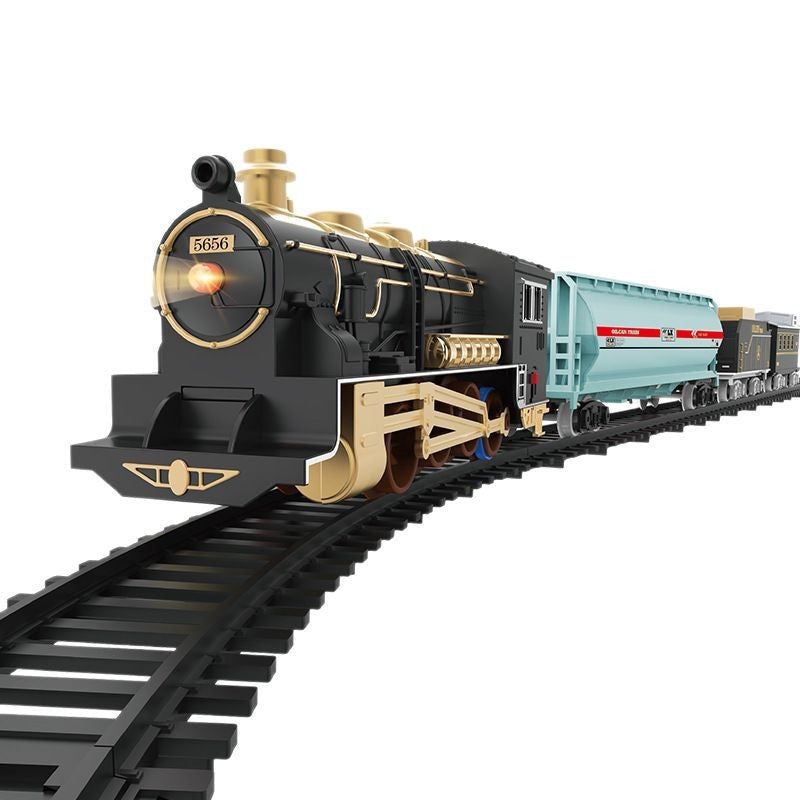 Electric Retro Track Train Toy