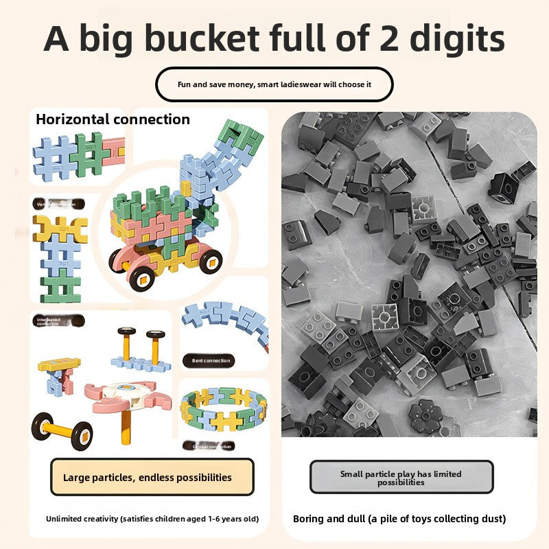 Children's Soft Educational Building Blocks