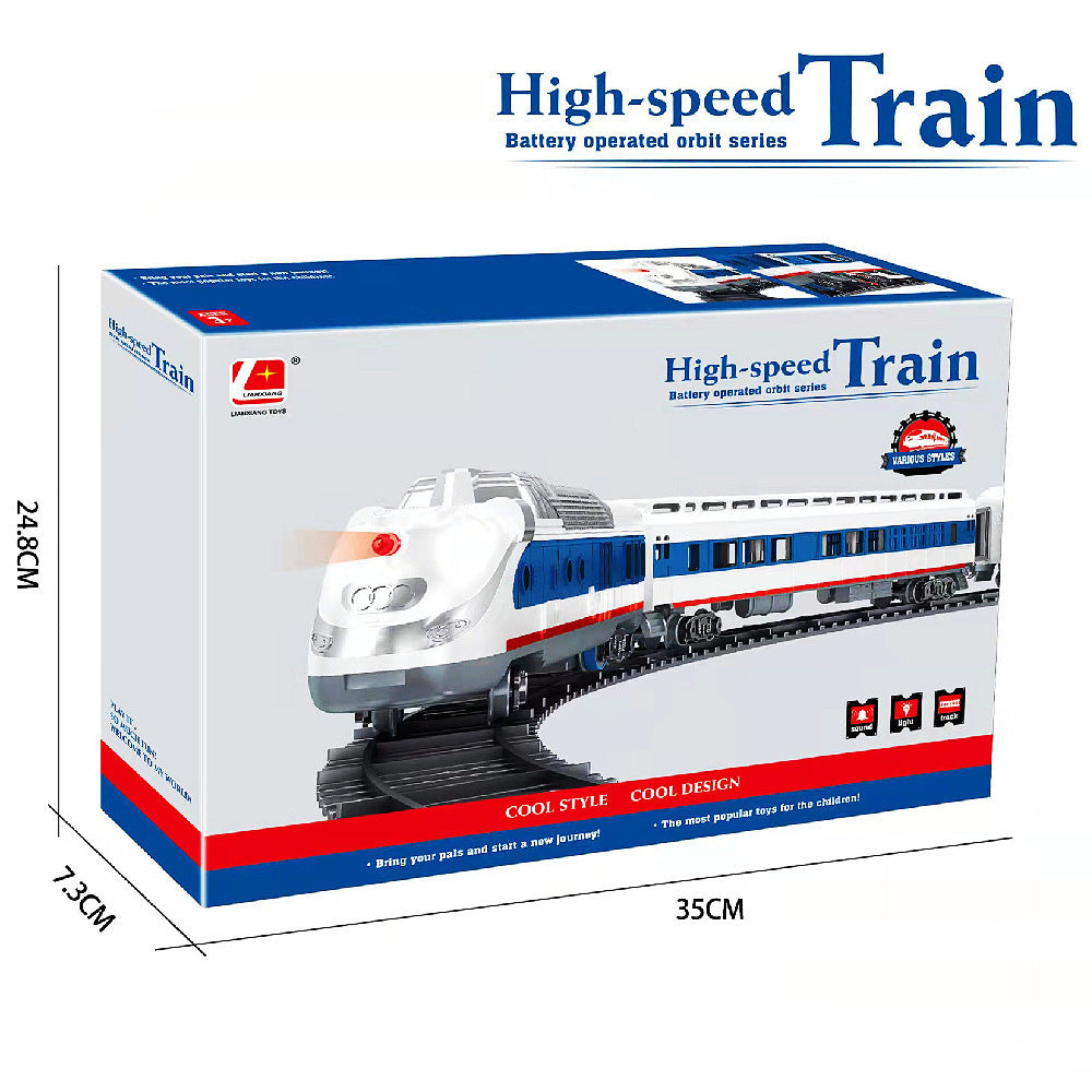 Electric Retro Track Train Toy