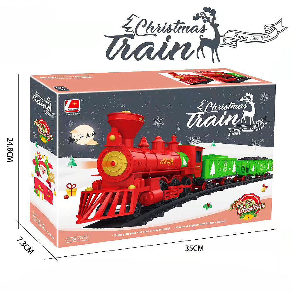 Electric Retro Track Train Toy