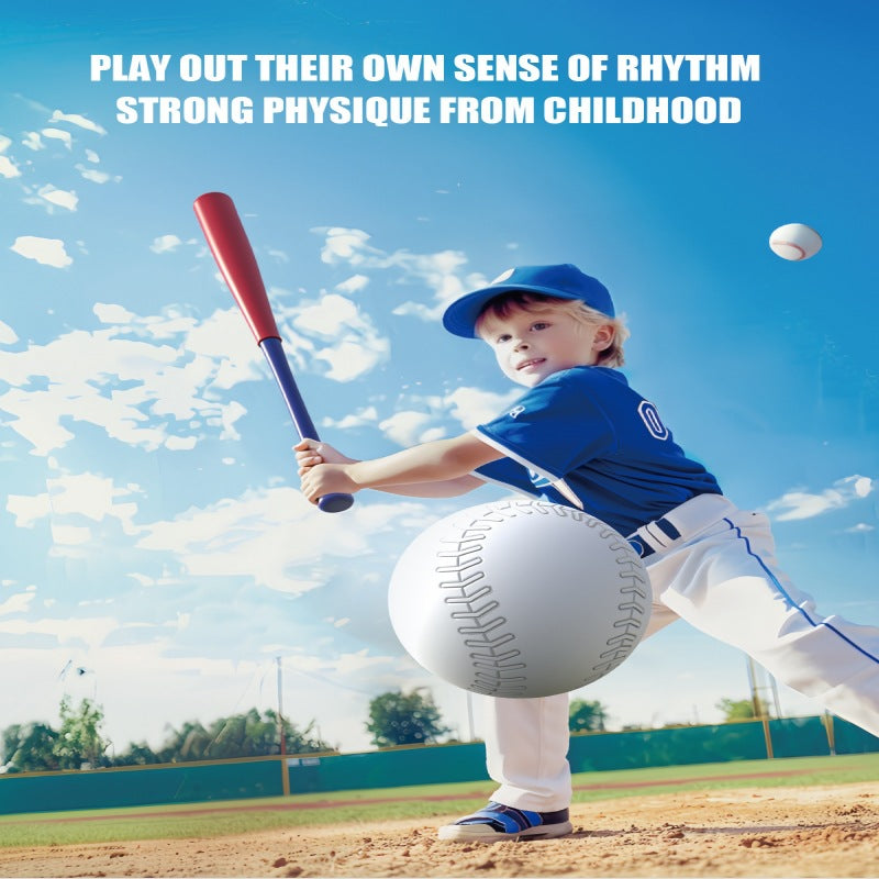 Children's Pedal Baseball Launcher Training Set